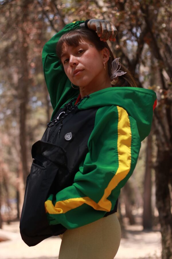 Rompeviento Copal (Canguro) Rasta DUB Negro - Image 2
