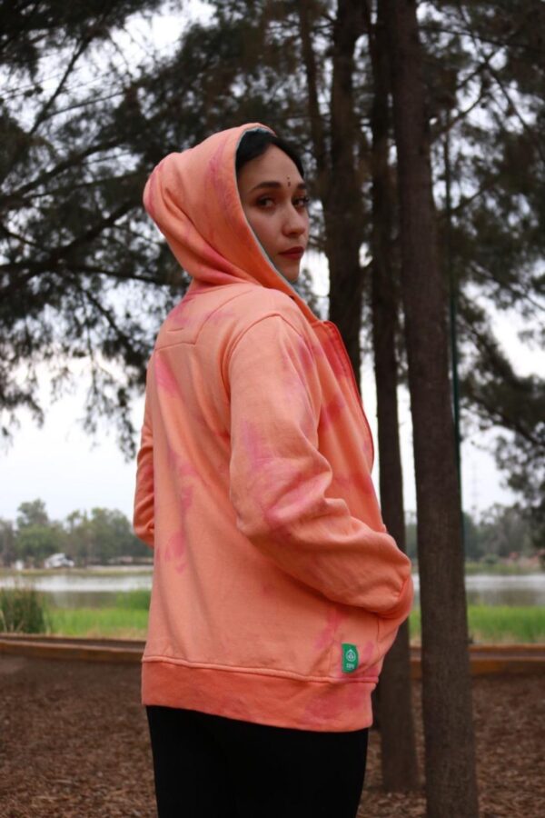 Sudadera Copal Tie Dye Naranja - Image 2