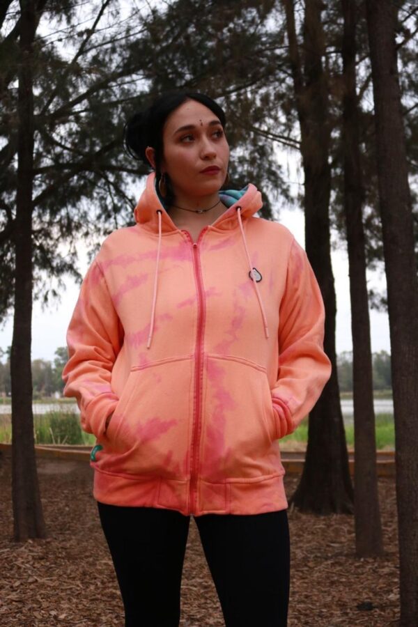Sudadera Copal Tie Dye Naranja - Image 4